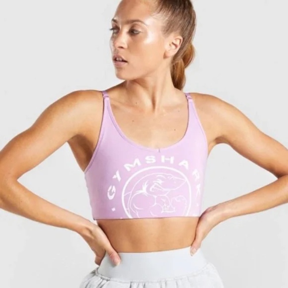 Gymshark Legacy Collection Lavender Sports Bra